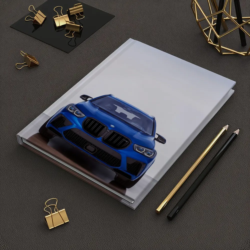 BMW X5 M Competition Blue Studio Shot – Notebooks