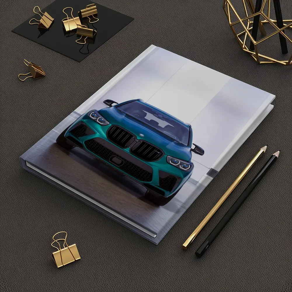 BMW X5M Competition Teal Front Studio – Notebooks