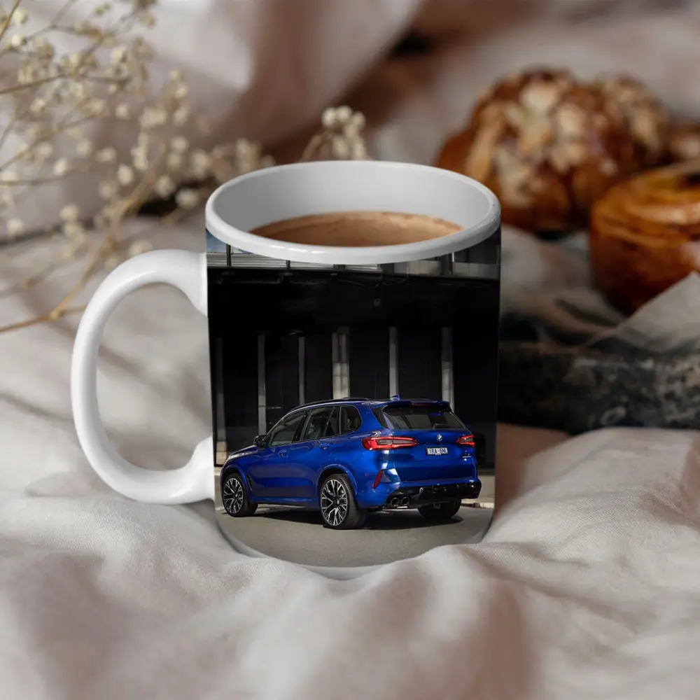 BMW X5M Competition Blue Urban Street – Mugs