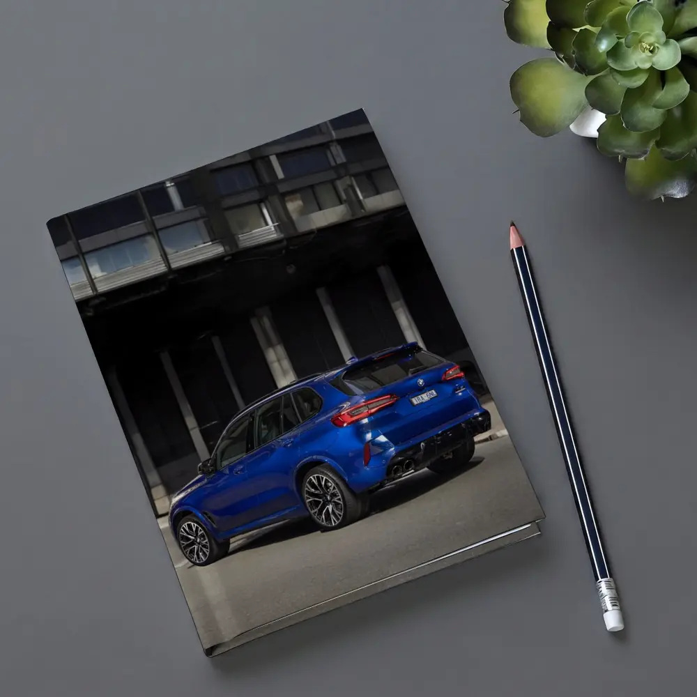 BMW X5M Competition Blue Urban Street – Notebooks