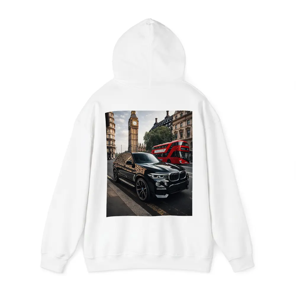 BMW X5 Black SUV London Big Ben – Hoodies
