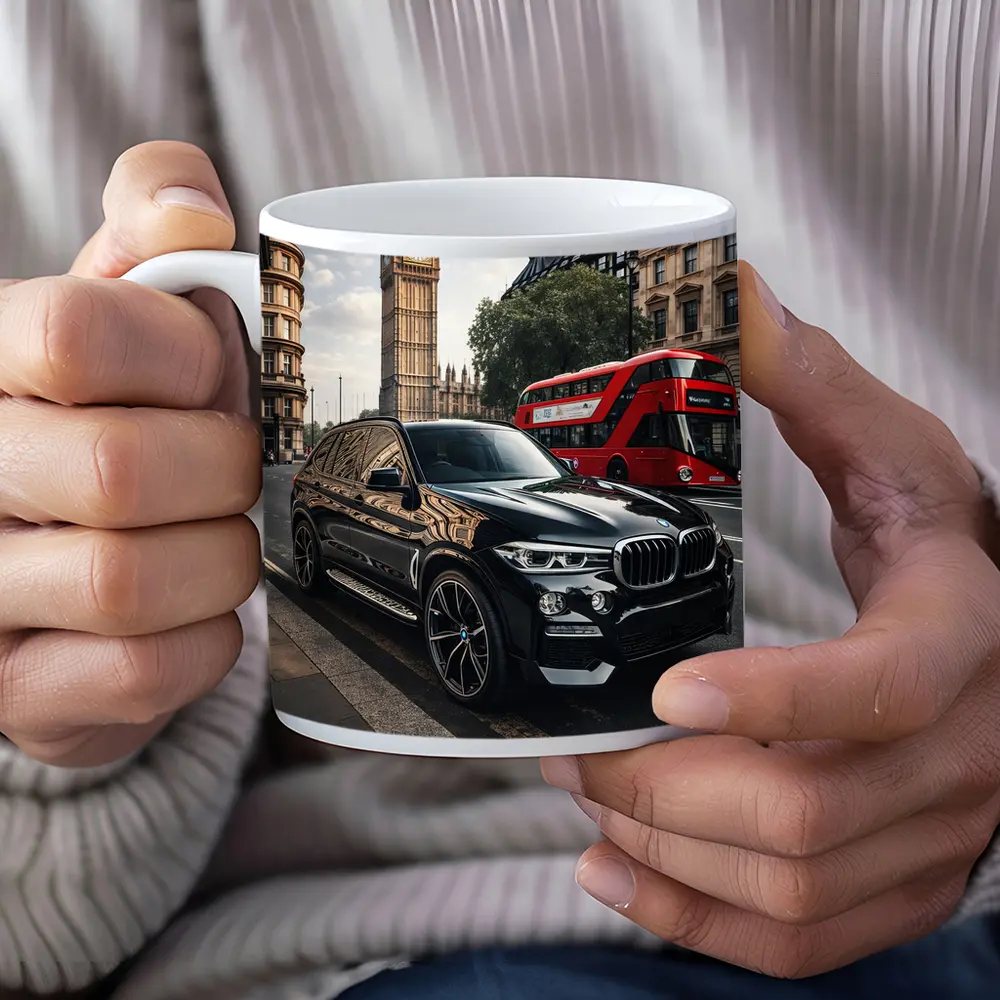 BMW X5 Black SUV London Big Ben – Mugs