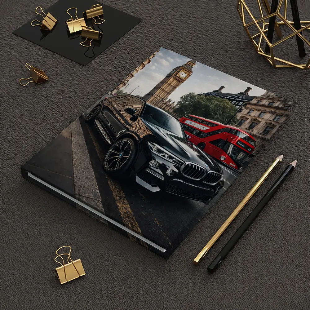 BMW X5 Black SUV London Big Ben – Notebooks