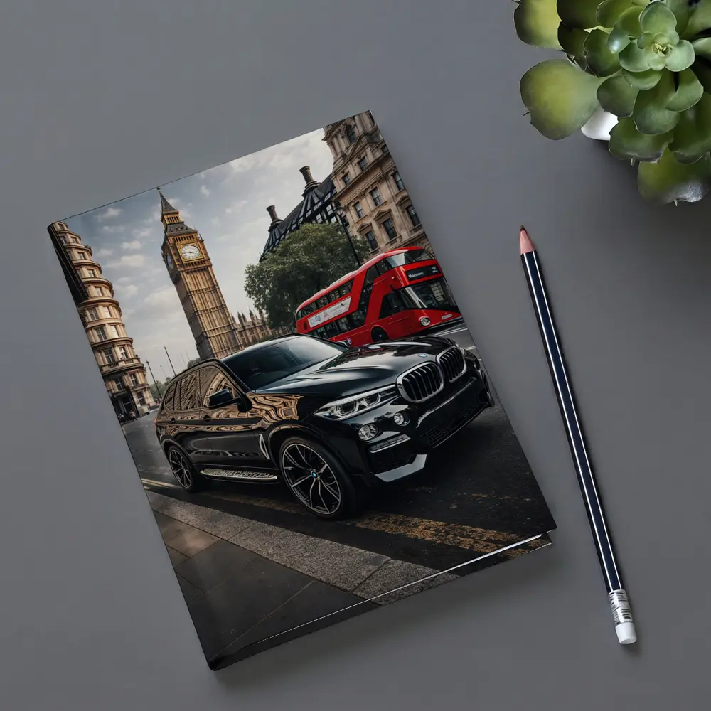 BMW X5 Black SUV London Big Ben – Notebooks