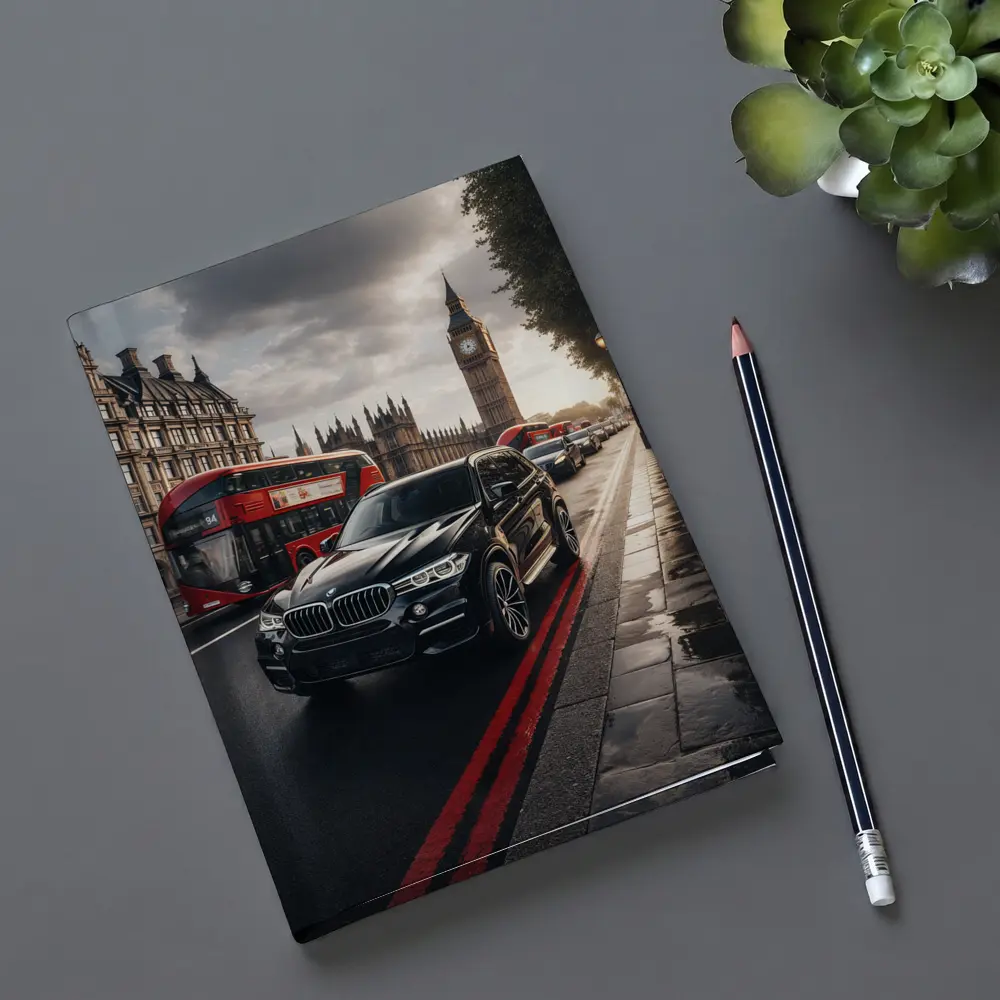 BMW X5 Black London Big Ben Street – Notebooks