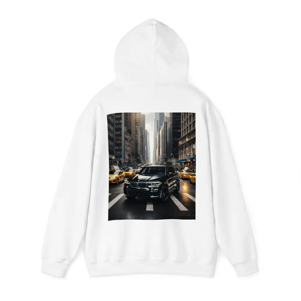 BMW X3 Black SUV New York City Street – Hoodies