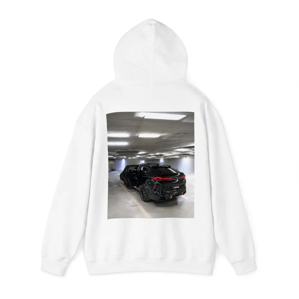BMW X6M Competition Black Parking Garage – Hoodies