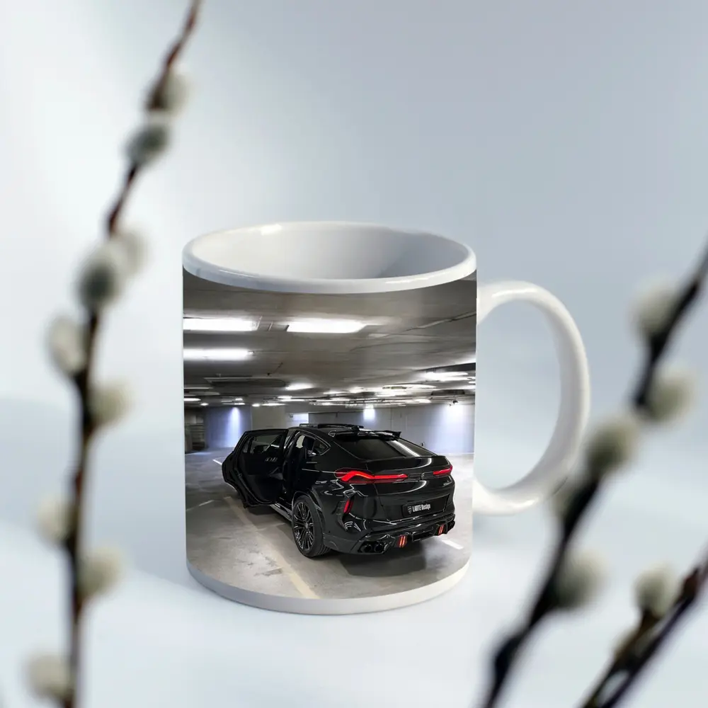 BMW X6M Competition Black Parking Garage – Mugs