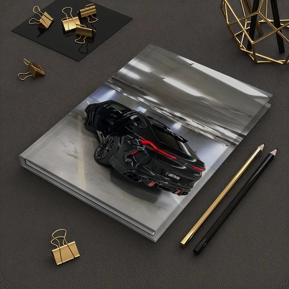 BMW X6M Competition Black Parking Garage – Notebooks
