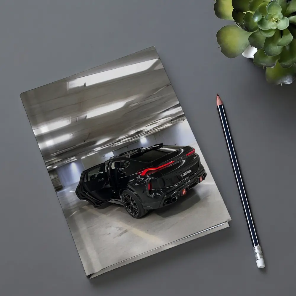 BMW X6M Competition Black Parking Garage – Notebooks
