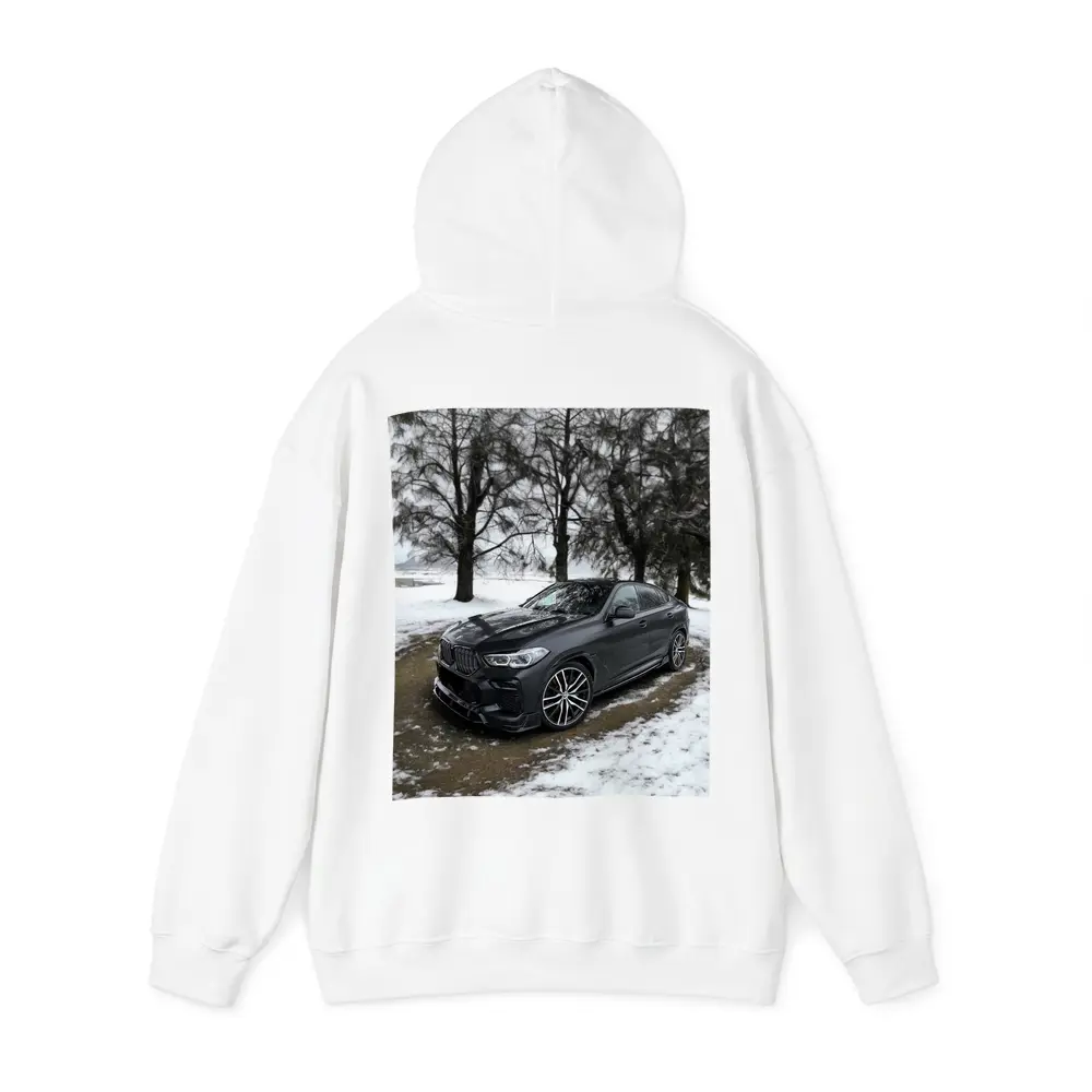 BMW X6M Competition Matte Black Winter Setting – Hoodies