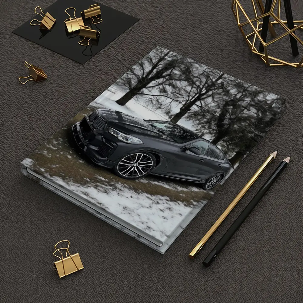BMW X6M Competition Matte Black Winter Setting – Notebooks