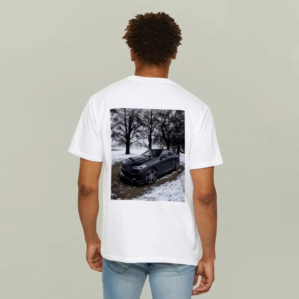 BMW X6M Competition Matte Black Winter Setting – T-Shirts