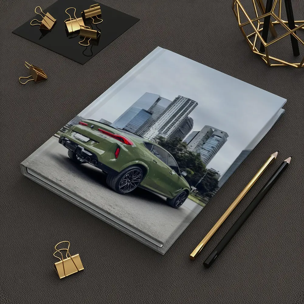 BMW X6M Green City Skyline Rear View – Notebooks