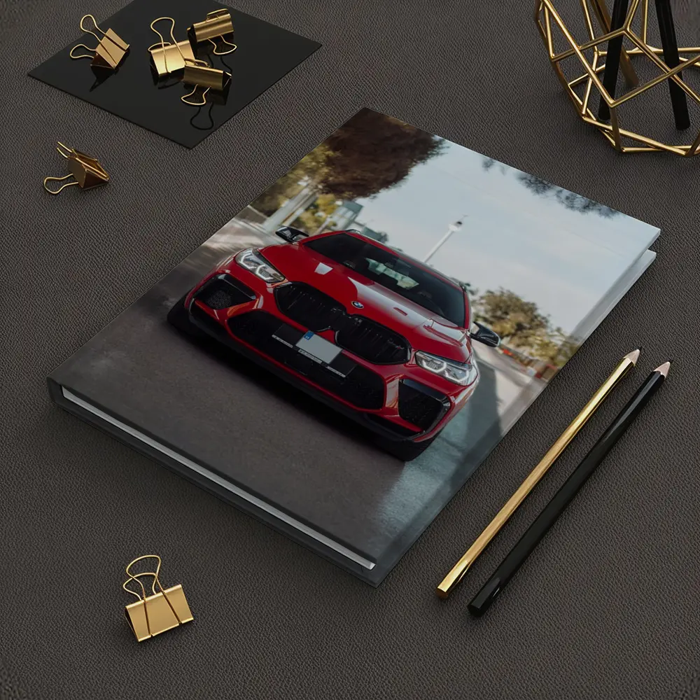 BMW X6 M Competition Red Street Shot – Notebooks