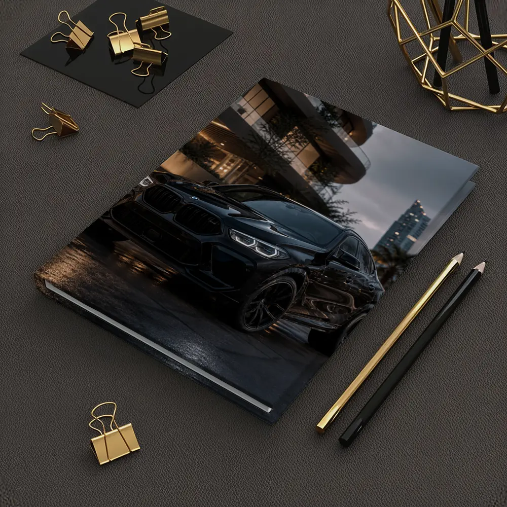 BMW X6 M Black City Night Scene – Notebooks
