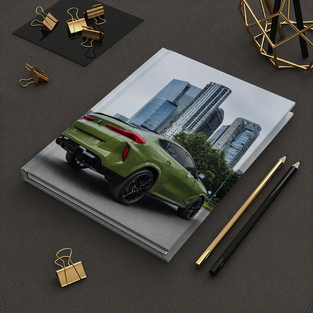 BMW X6M Green City Skyline Street – Notebooks