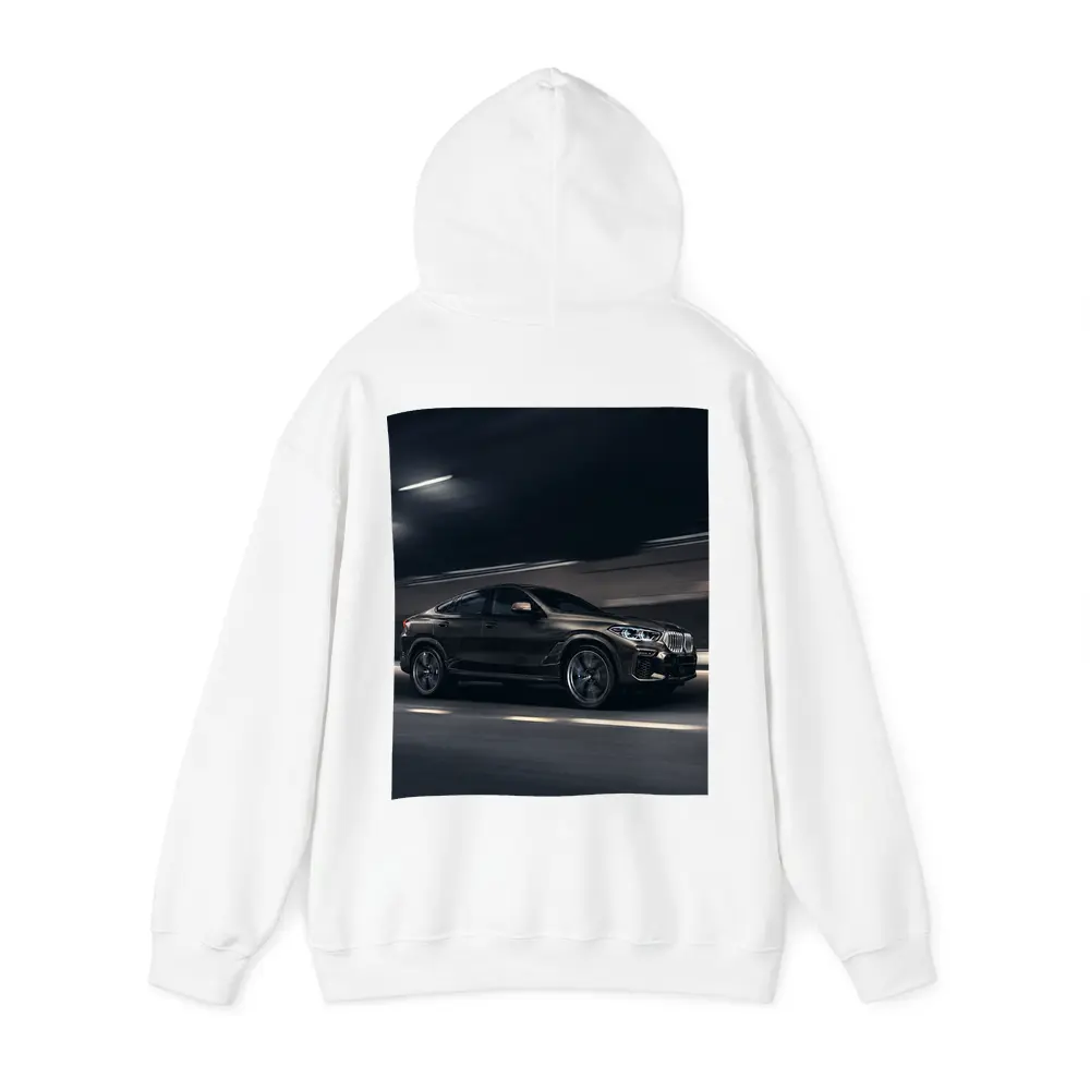 BMW X6 Speeding Through Dark Tunnel Night – Hoodies