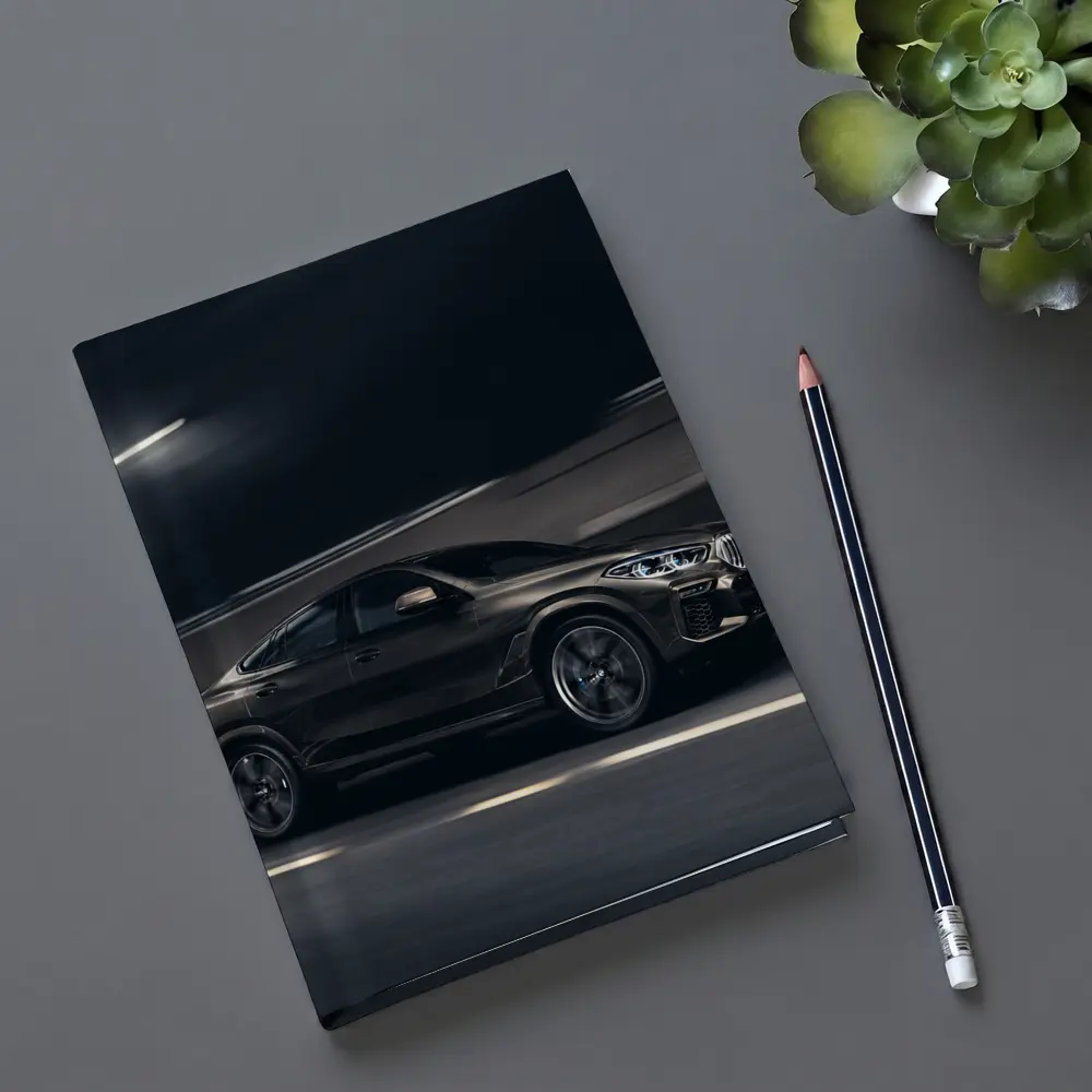 BMW X6 Speeding Through Dark Tunnel Night – Notebooks