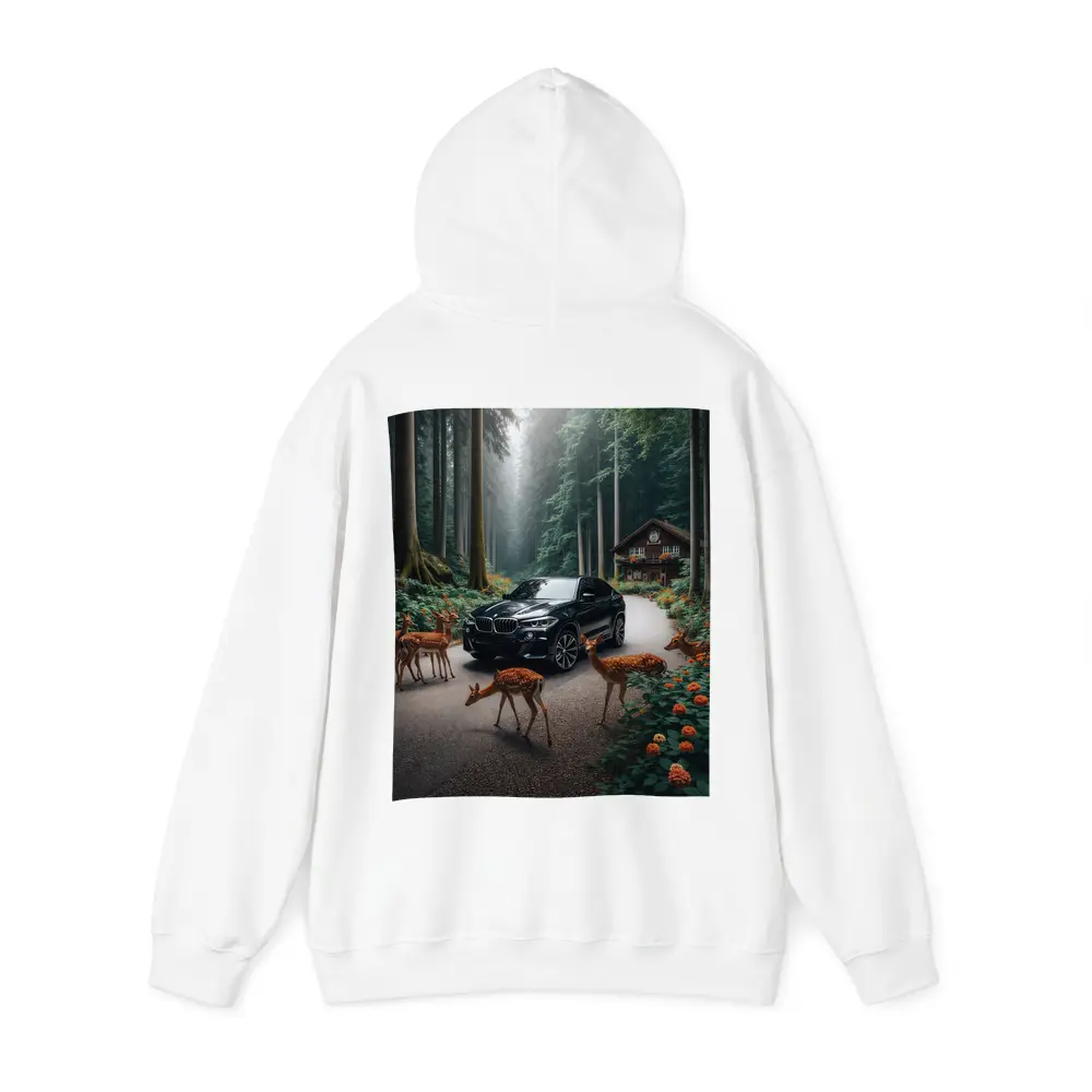 BMW X6M Black Forest Deer Encounter – Hoodies