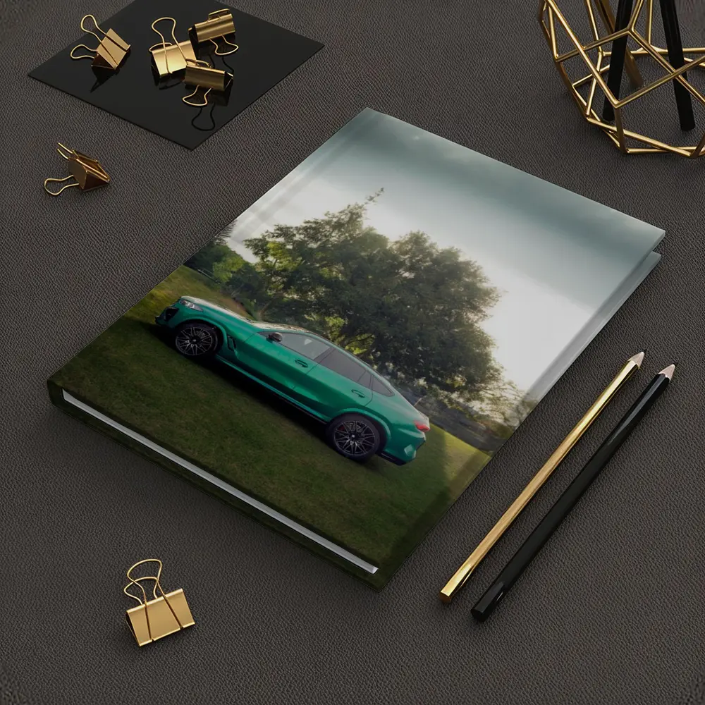 BMW X6M Green Side Profile Outdoor Setting – Notebooks