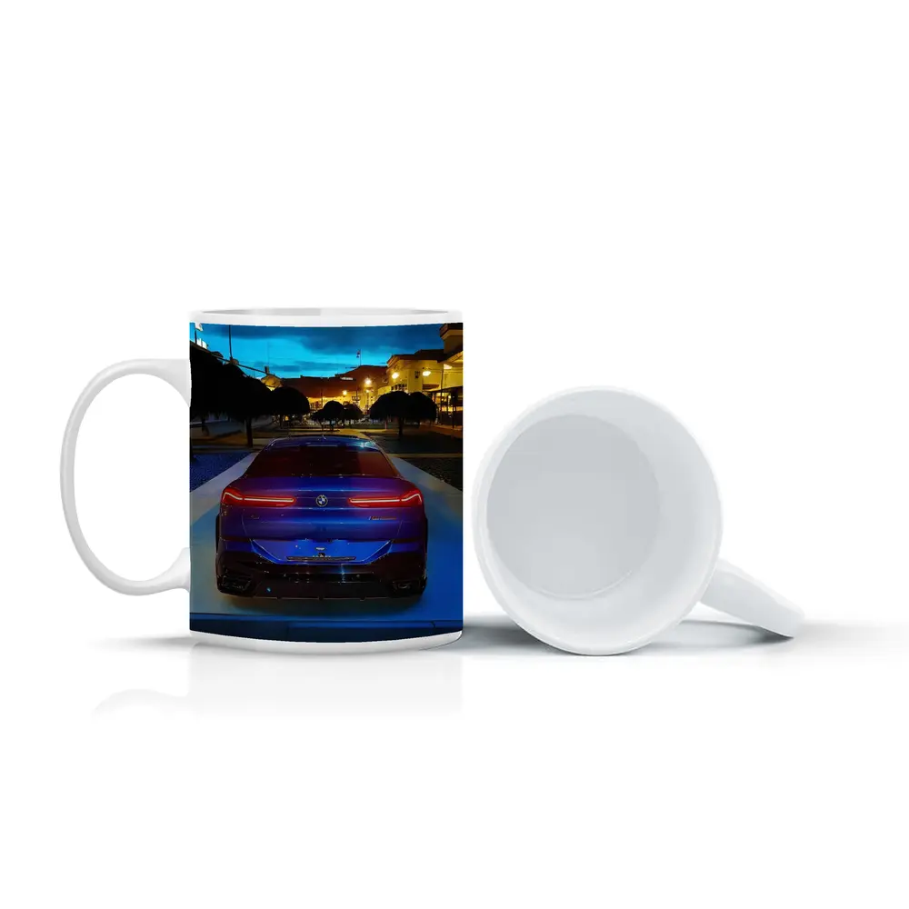 BMW X6M Dark Blue City Night – Mugs