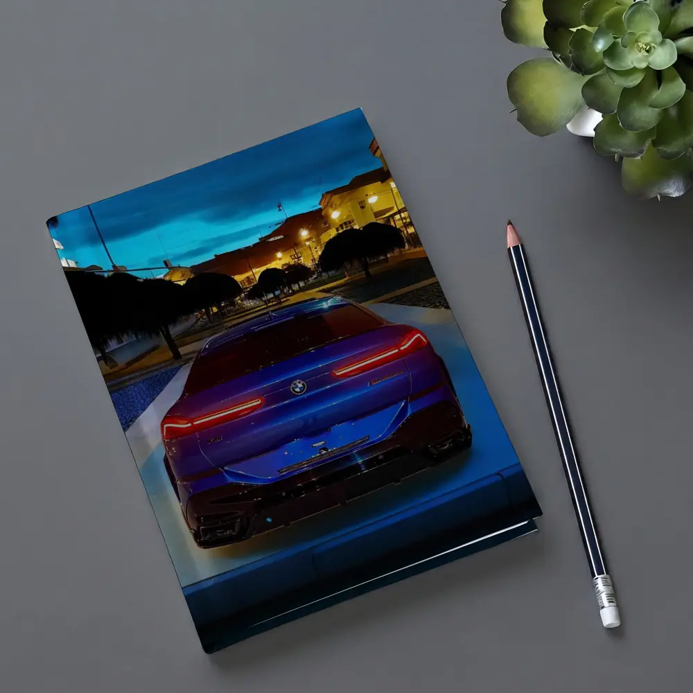 BMW X6M Dark Blue City Night – Notebooks