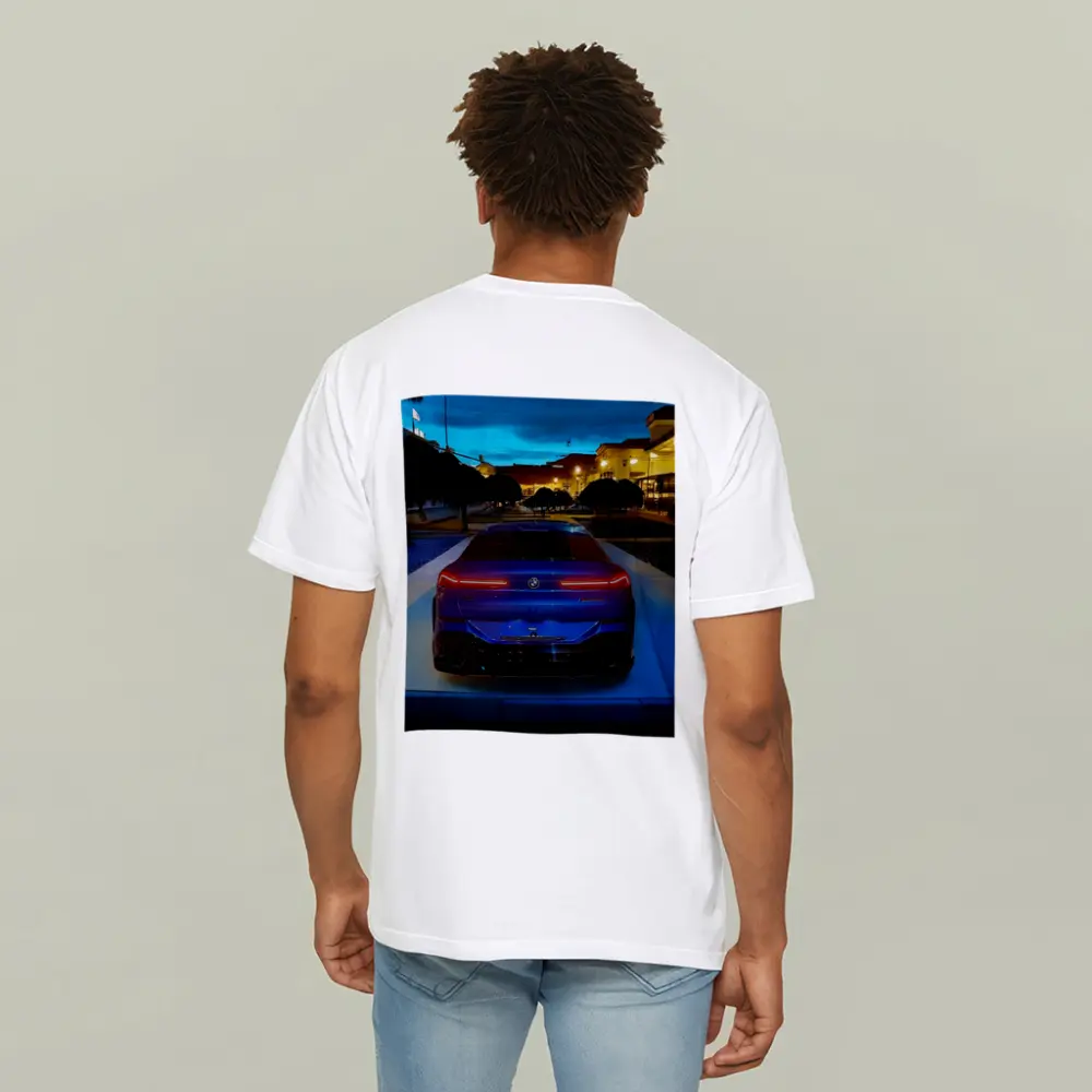 BMW X6M Dark Blue City Night – T-Shirts