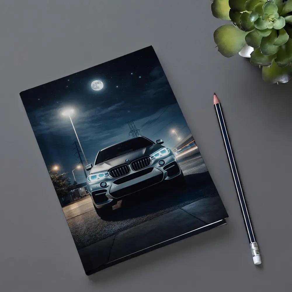 BMW X6M Front View Night Moon – Notebooks