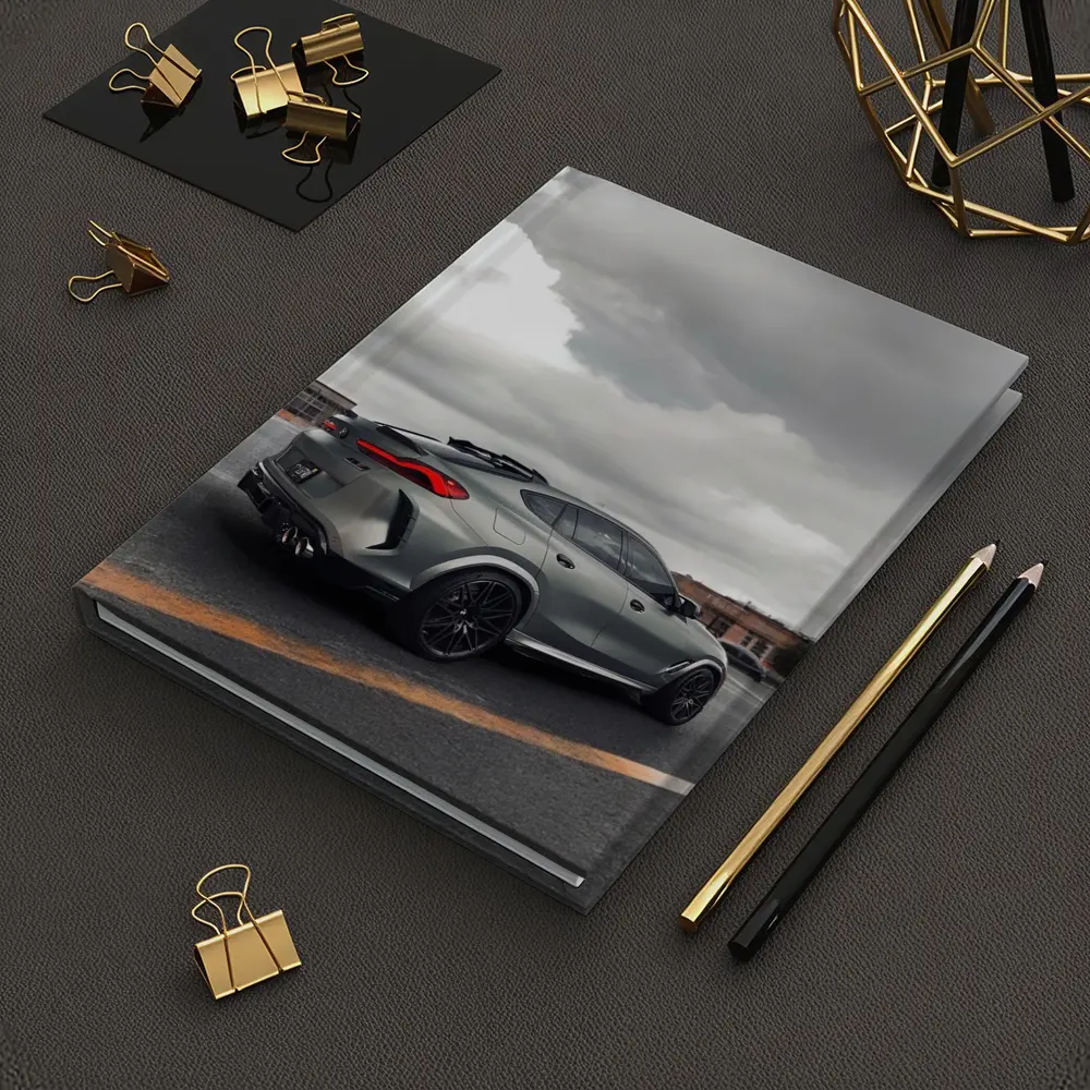 BMW X6M Gray Matte Stance Cloudy Sky – Notebooks