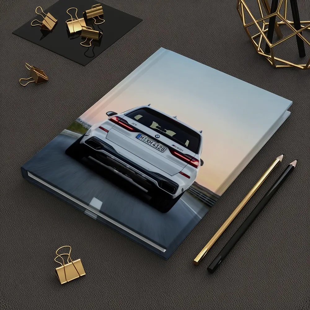 BMW X7 M50i White Highway Sunset Drive – Notebooks