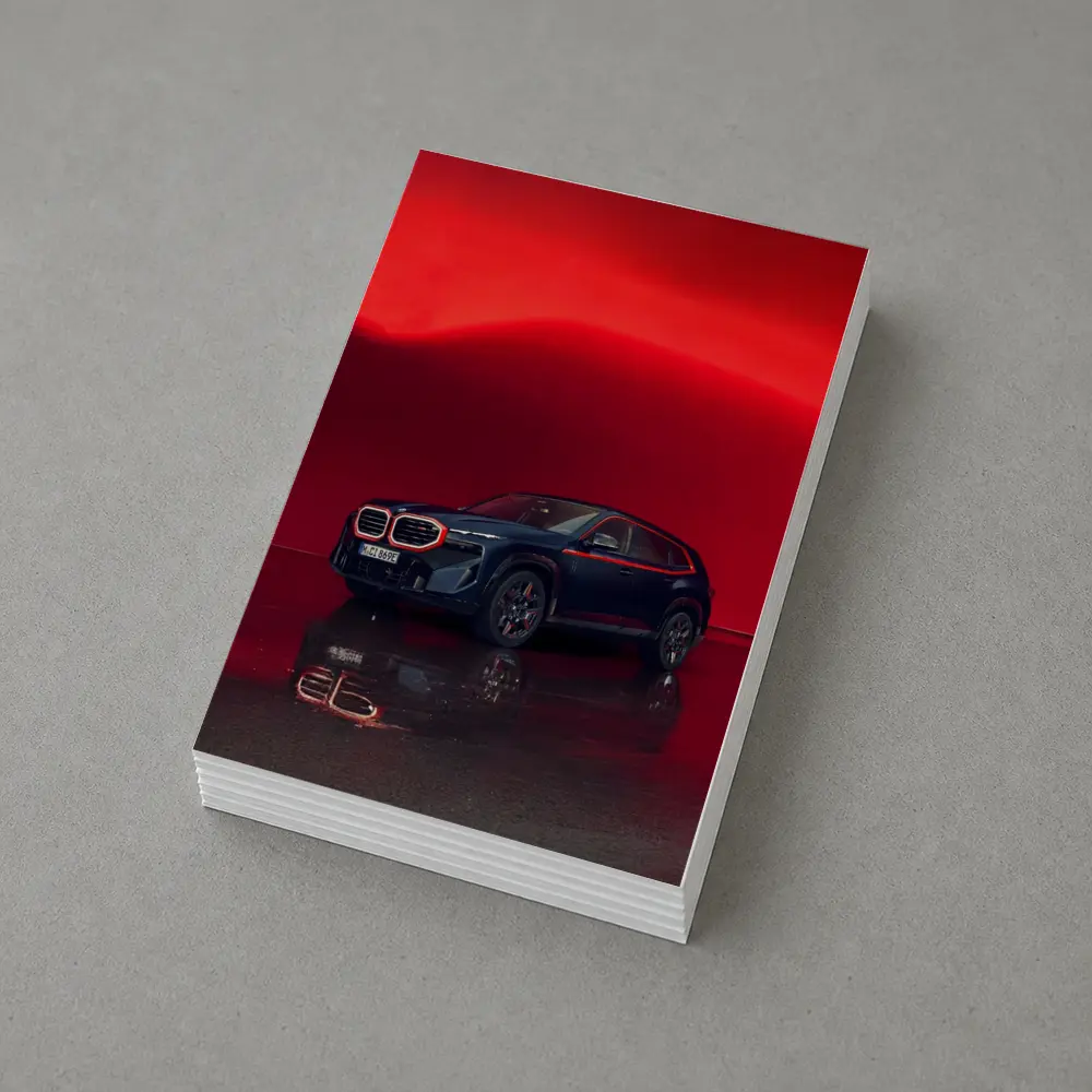 BMW XM Label Red Dark Studio – Postcards