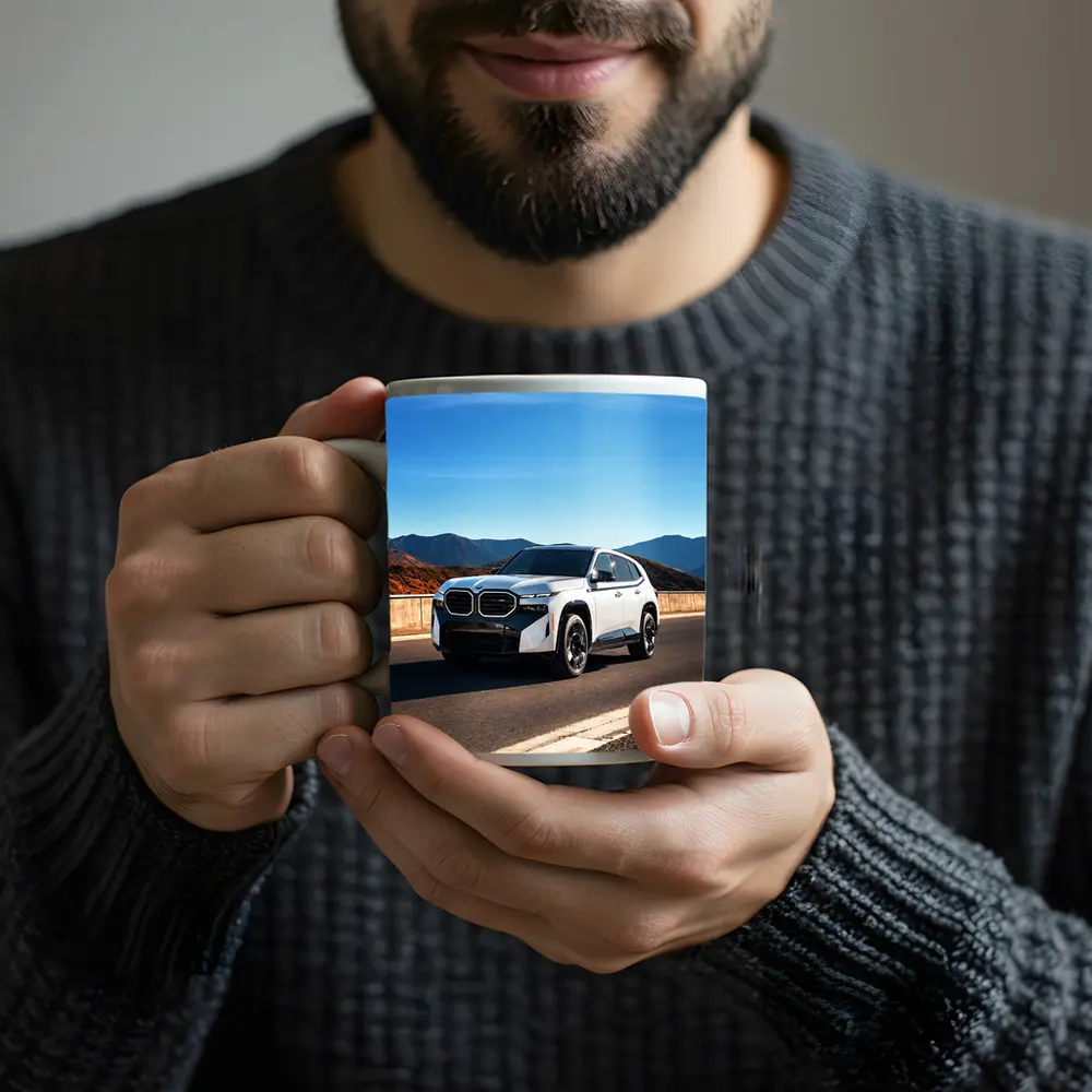BMW XM SUV on Mountain Highway Road – Mugs