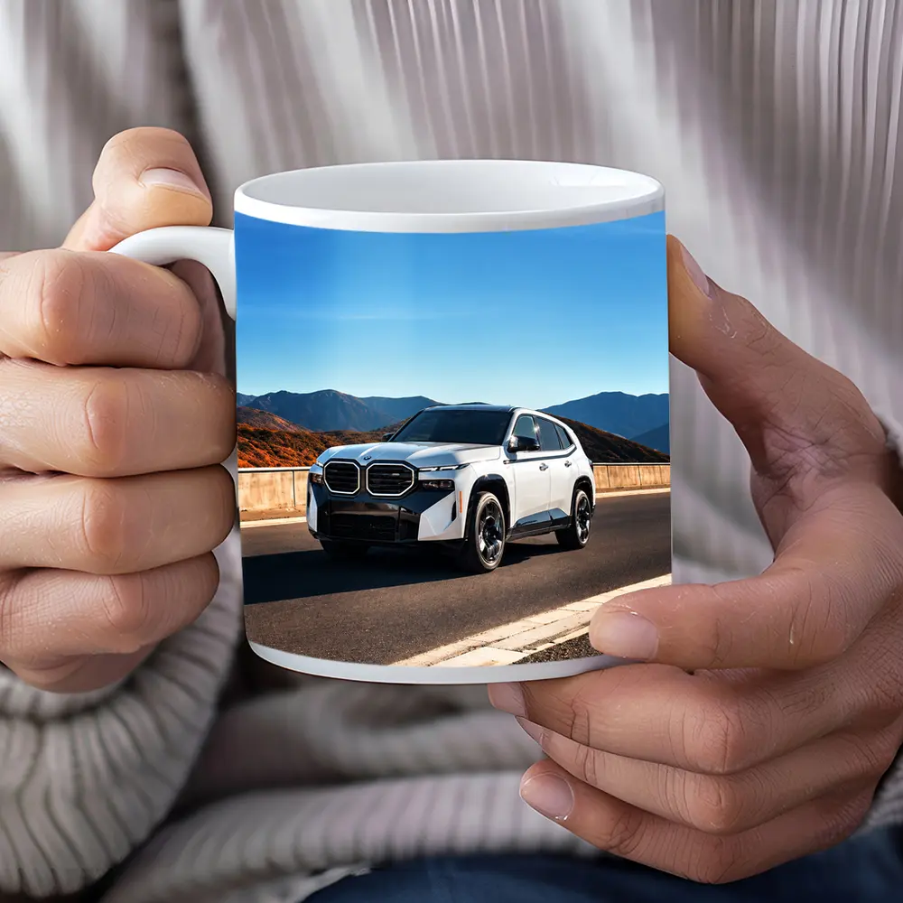 BMW XM SUV on Mountain Highway Road – Mugs
