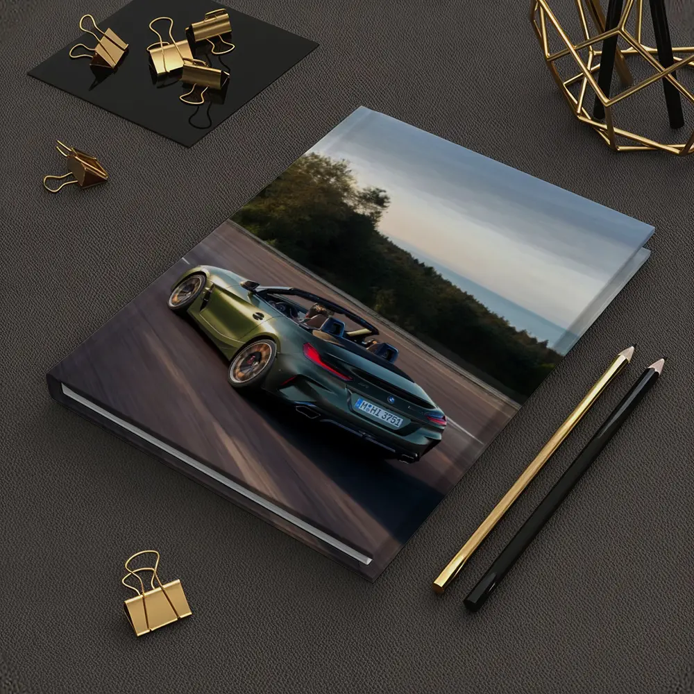 BMW Z4 M40i Green Convertible Coastal Road – Notebooks