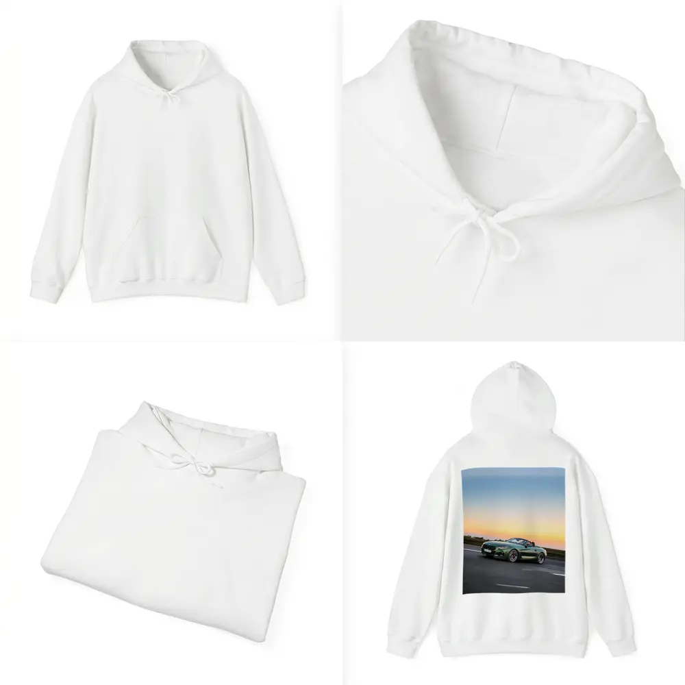 BMW Z4 Green Roadster Sunset Highway Drive – Hoodies