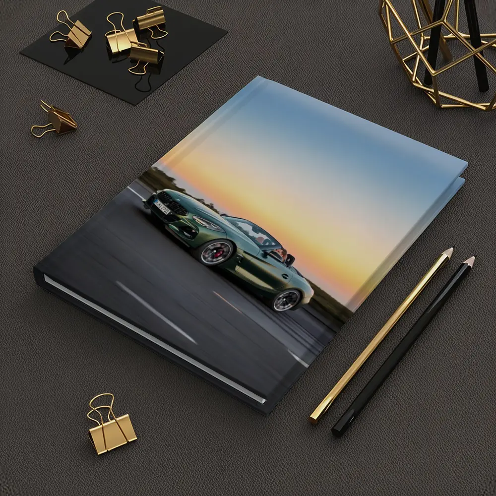BMW Z4 Green Roadster Sunset Highway Drive – Notebooks