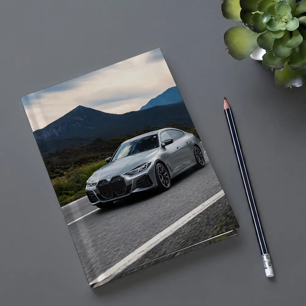 BMW 4 Series Gray Coupe Mountain Road – Notebooks