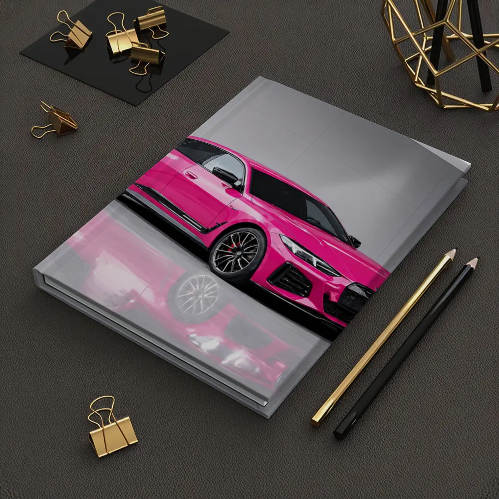 BMW i4 M50 Pink Studio Shot – Notebooks