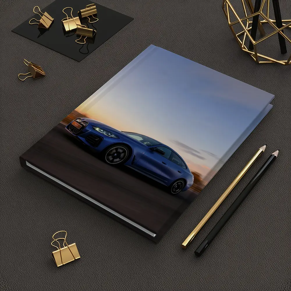 BMW i4 Blue Sunset Road Drive – Notebooks