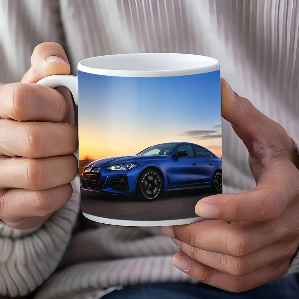 BMW i4 Gran Coupe Blue Sunset Drive – Mugs