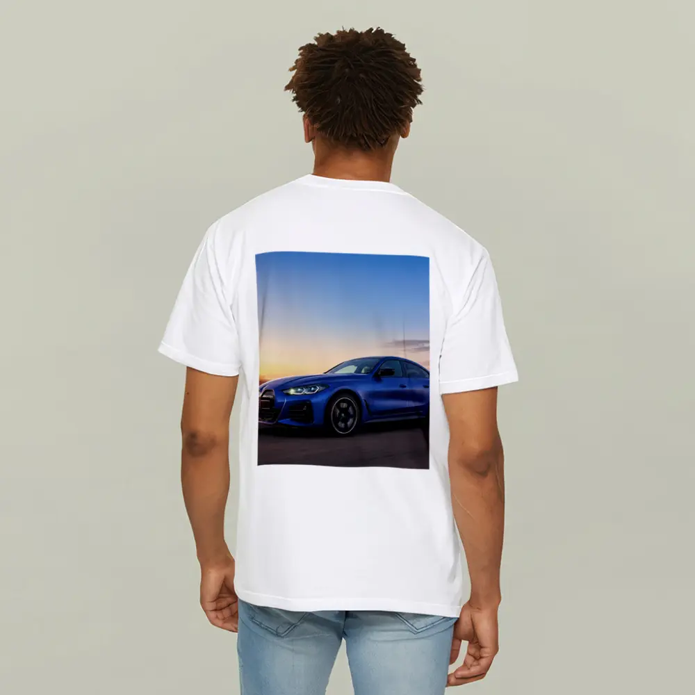 BMW i4 Gran Coupe Blue Sunset Drive – T-Shirts
