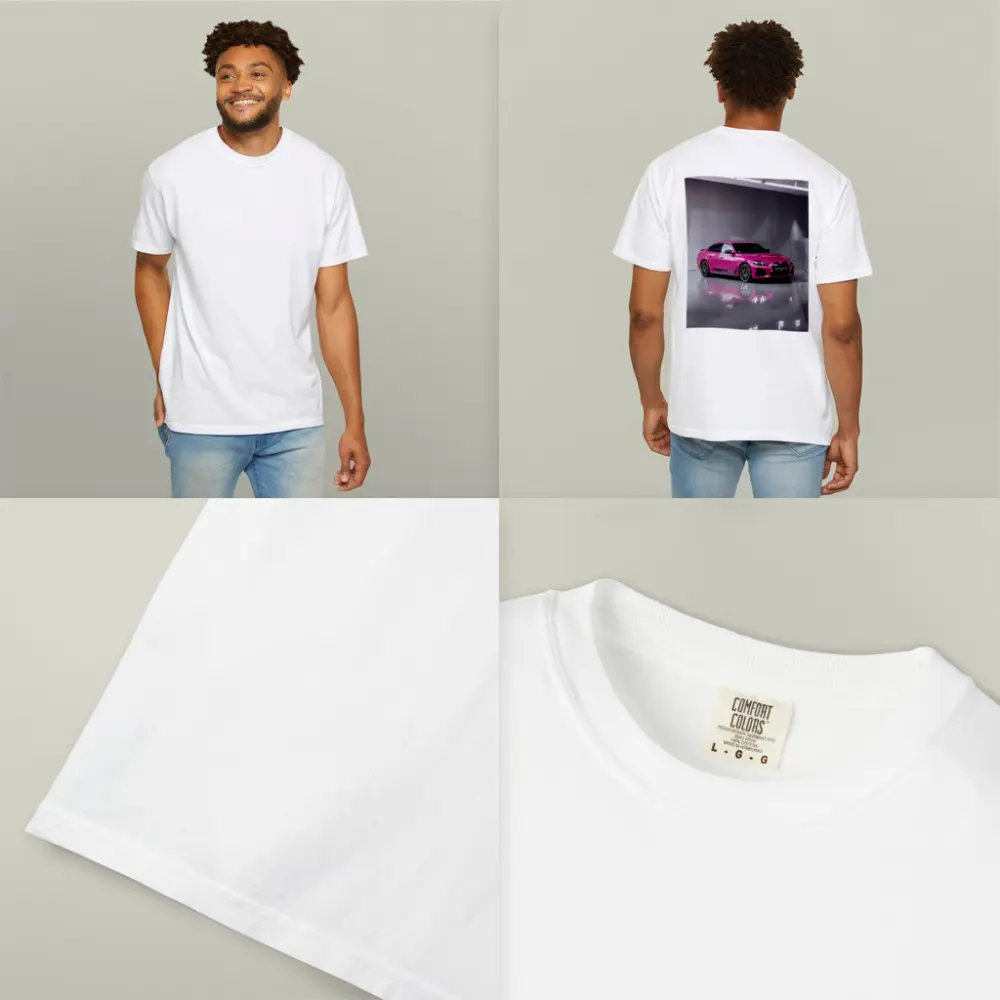 Pink BMW i4 M50 Studio Showroom – T-Shirts