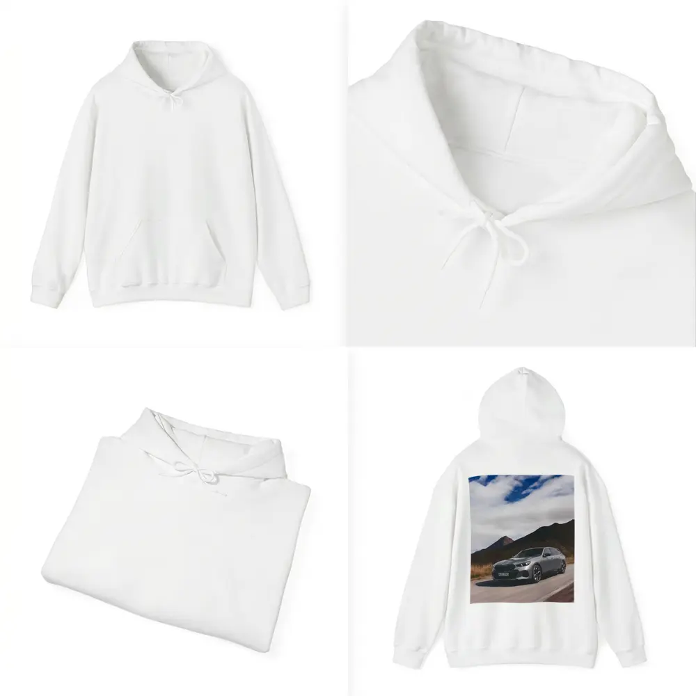 BMW i5 Touring Gray Mountain Road Drive – Hoodies