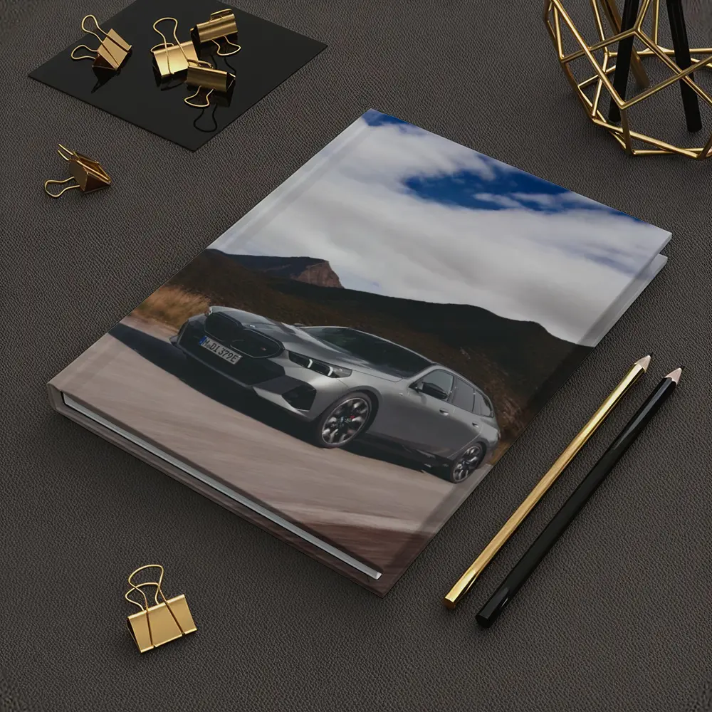 BMW i5 Touring Gray Mountain Road Drive – Notebooks