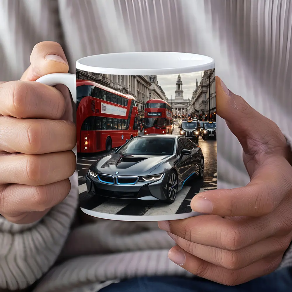 BMW i8 Driving Through London Streets – Mugs
