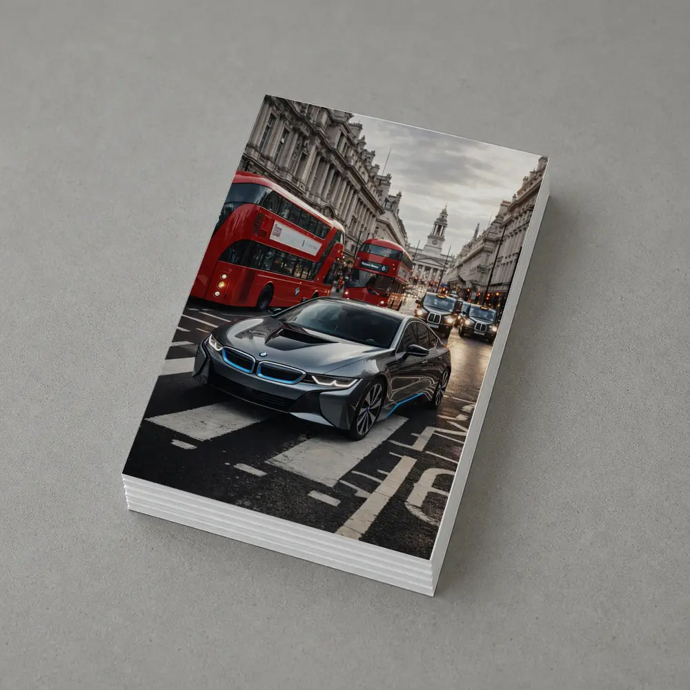 BMW i8 Driving Through London Streets – Postcards