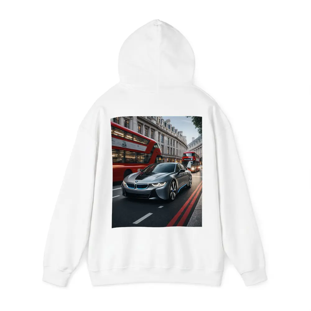 BMW i8 Driving London City Streets – Hoodies
