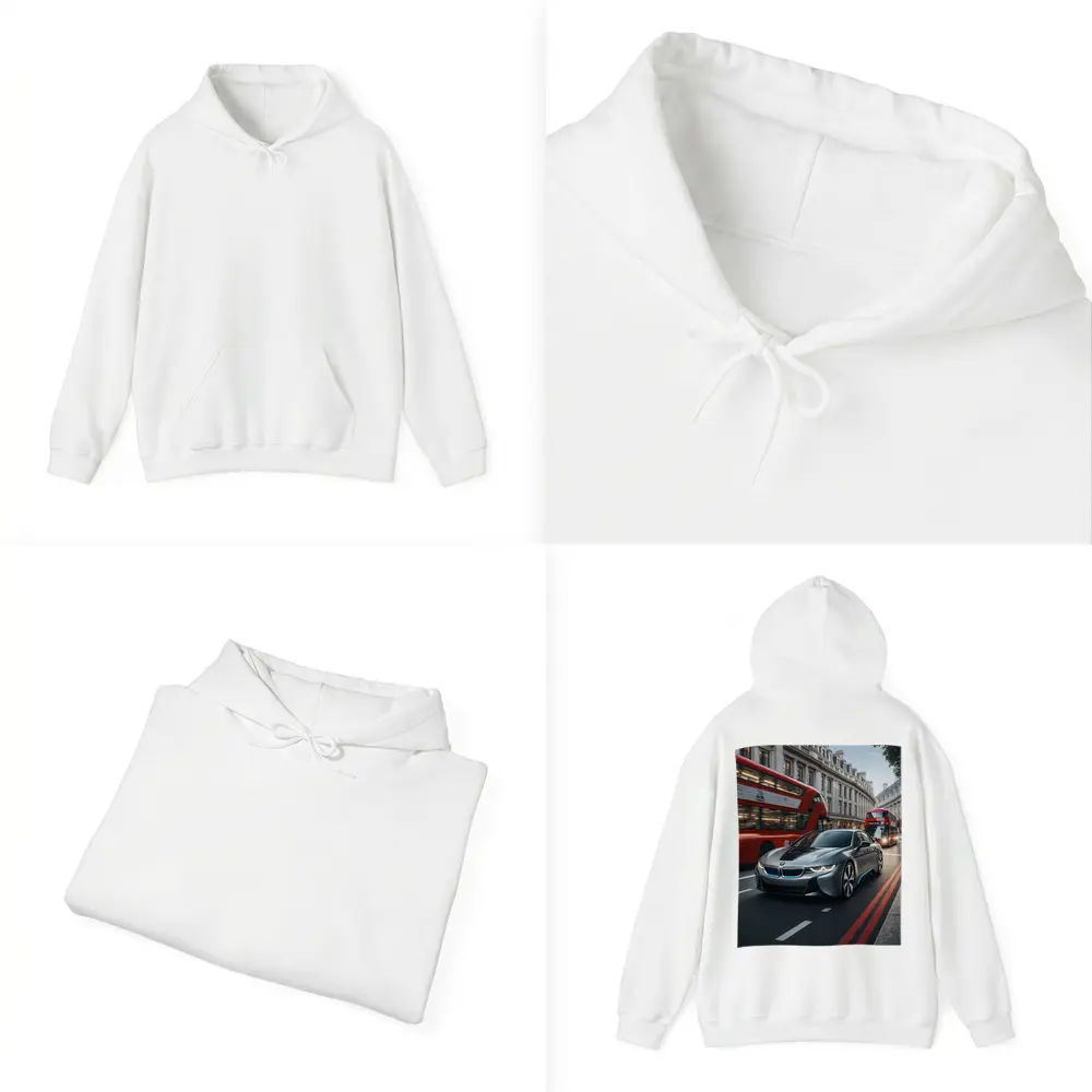 BMW i8 Driving London City Streets – Hoodies