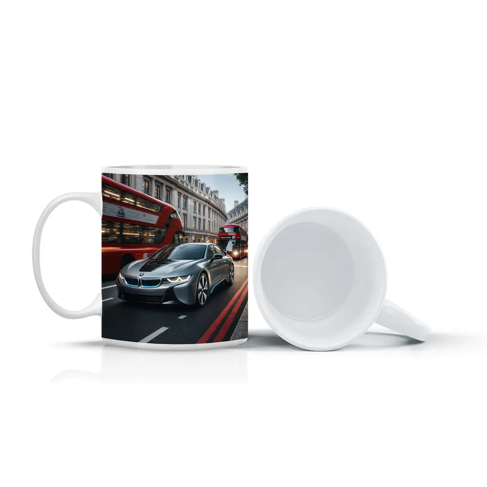BMW i8 Driving London City Streets – Mugs